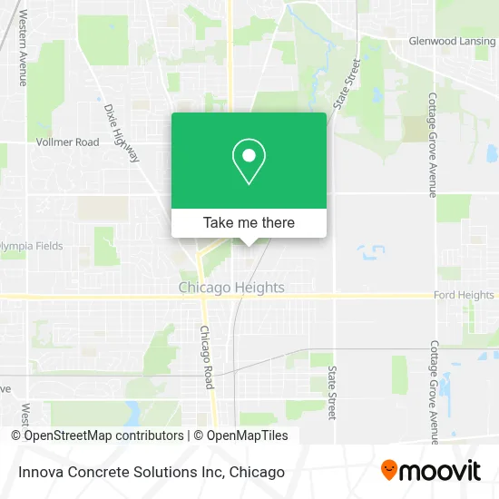 Innova Concrete Solutions Inc map