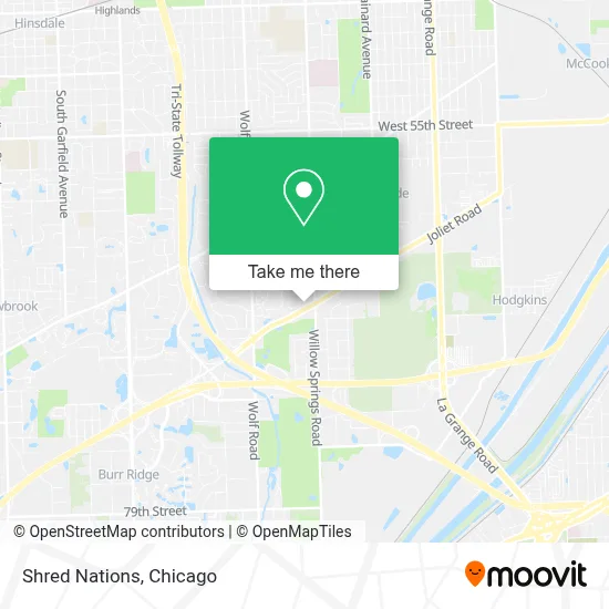 Shred Nations map