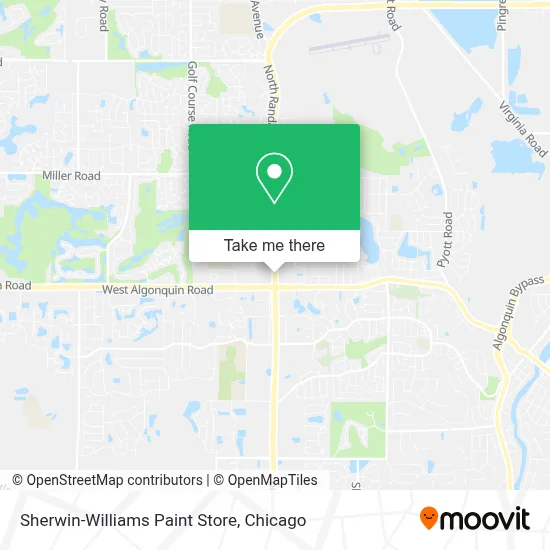 Sherwin-Williams Paint Store map