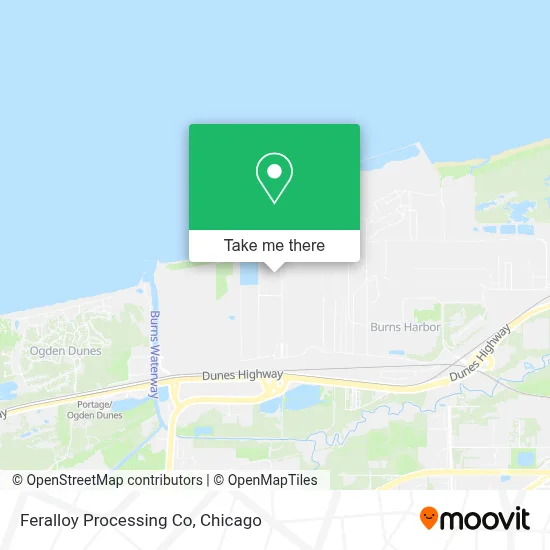 Feralloy Processing Co map