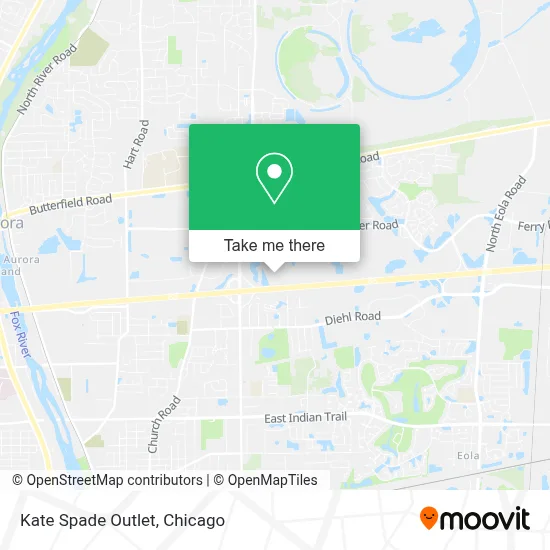 Kate Spade Outlet map