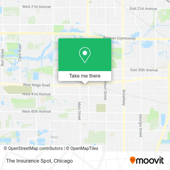 The Insurance Spot map