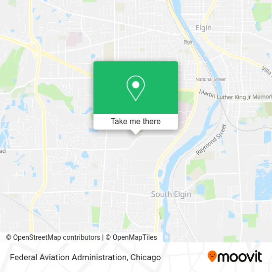 Federal Aviation Administration map