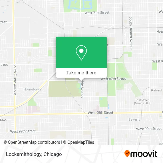 Locksmithology map