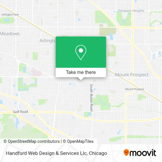 Handford Web Design & Services Llc map