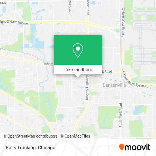 Rulis Trucking map