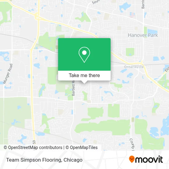 Team Simpson Flooring map