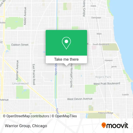 Warrior Group map