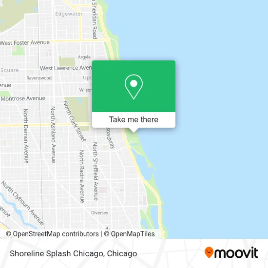 Shoreline Splash Chicago map