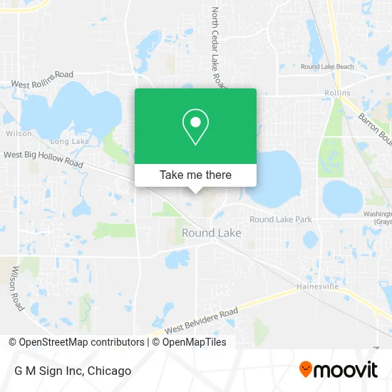 G M Sign Inc map