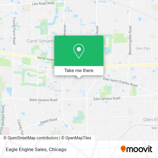 Eagle Engine Sales map