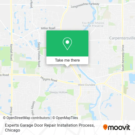 Experts Garage Door Repair Installation Process map