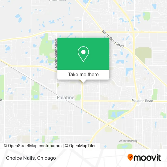Choice Nails map