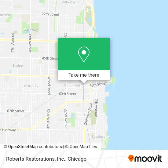 Roberts Restorations, Inc. map