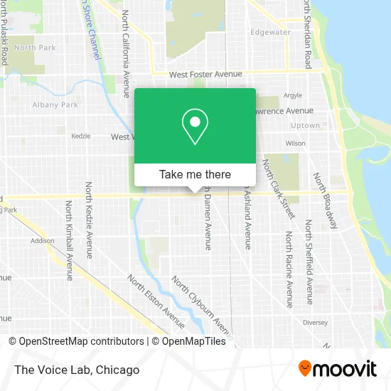 The Voice Lab map