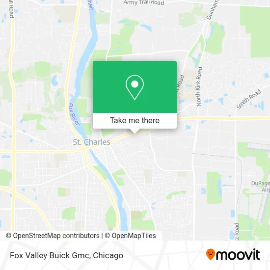 Fox Valley Buick Gmc map