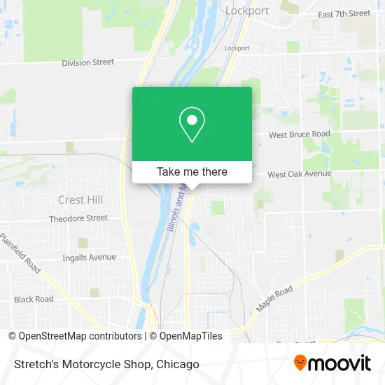 Stretch's Motorcycle Shop map