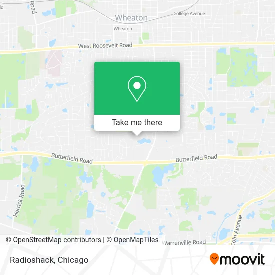 Radioshack map