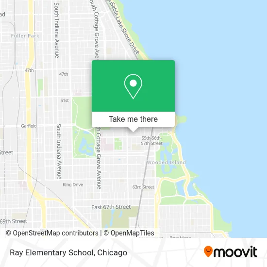 Ray Elementary School map