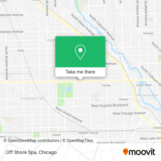 Off Shore Spa map
