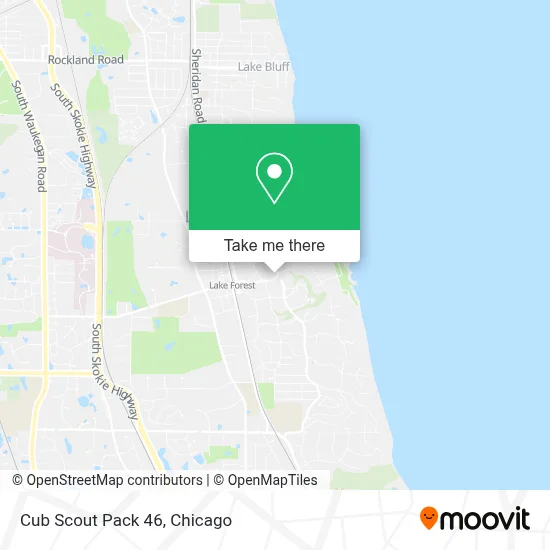 Cub Scout Pack 46 map