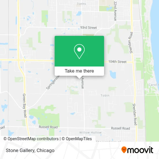 Stone Gallery map