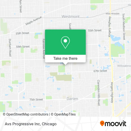 Avs Progressive Inc map