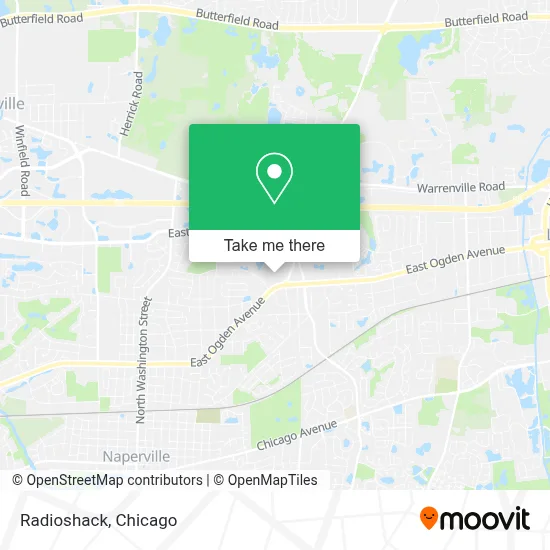 Radioshack map