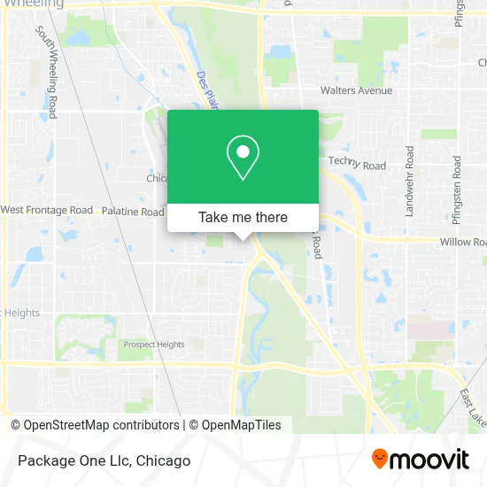 Package One Llc map