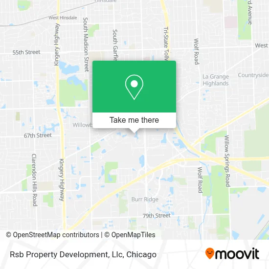 Rsb Property Development, Llc map