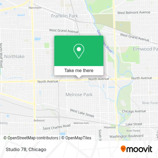 Studio 78 map