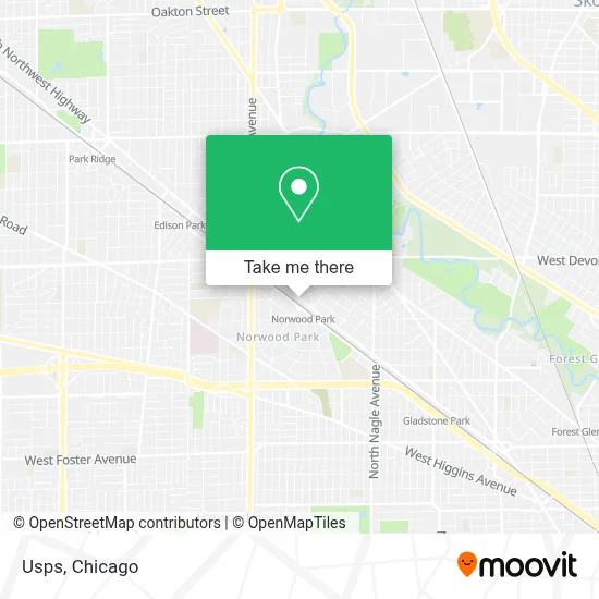 Usps map