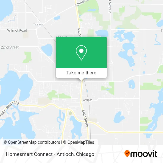 Homesmart Connect - Antioch map