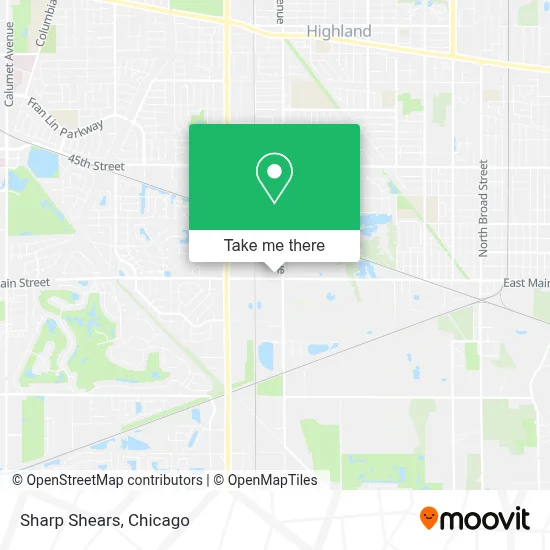 Sharp Shears map