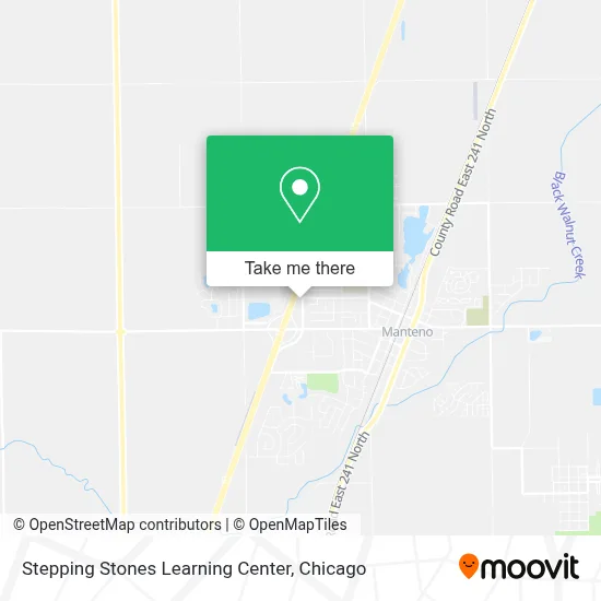 Stepping Stones Learning Center map