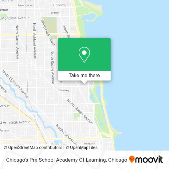 Chicago's Pre-School Academy Of Learning map