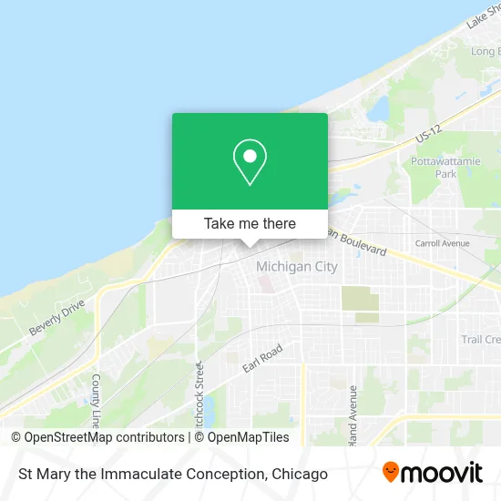 St Mary the Immaculate Conception map