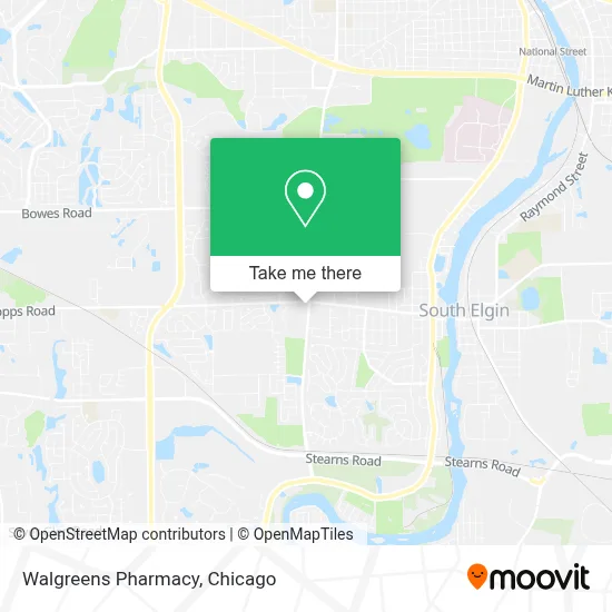 Walgreens Pharmacy map