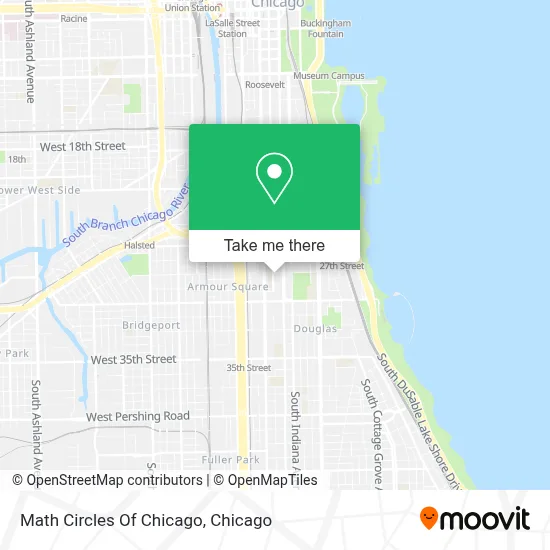 Math Circles Of Chicago map