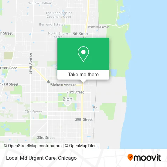 Local Md Urgent Care map