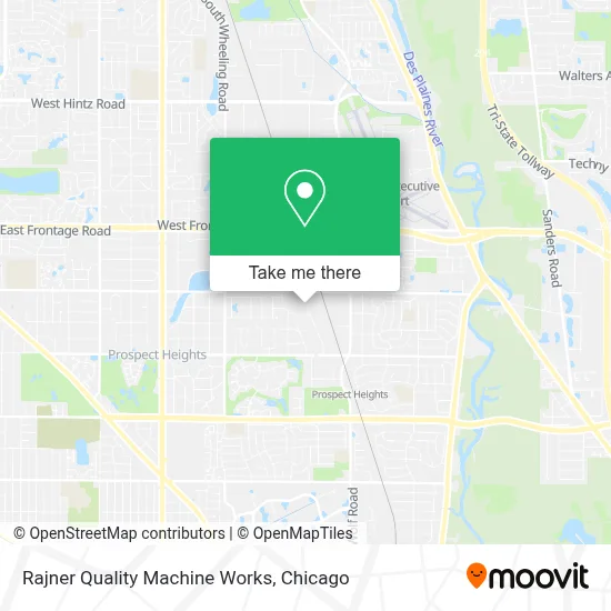 Rajner Quality Machine Works map
