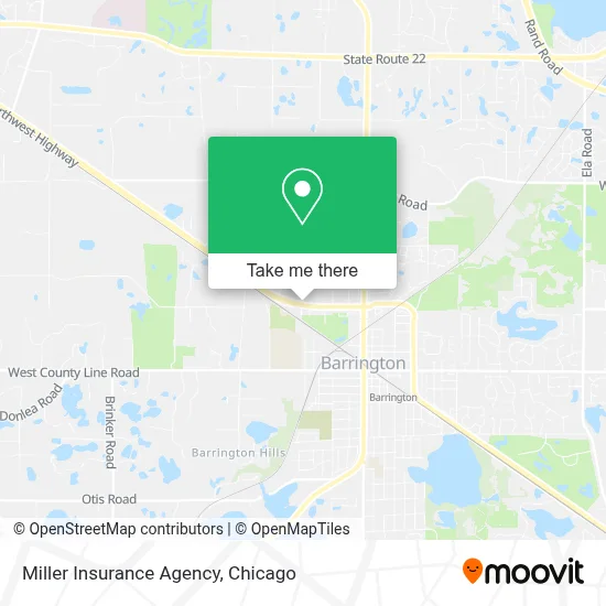 Miller Insurance Agency map