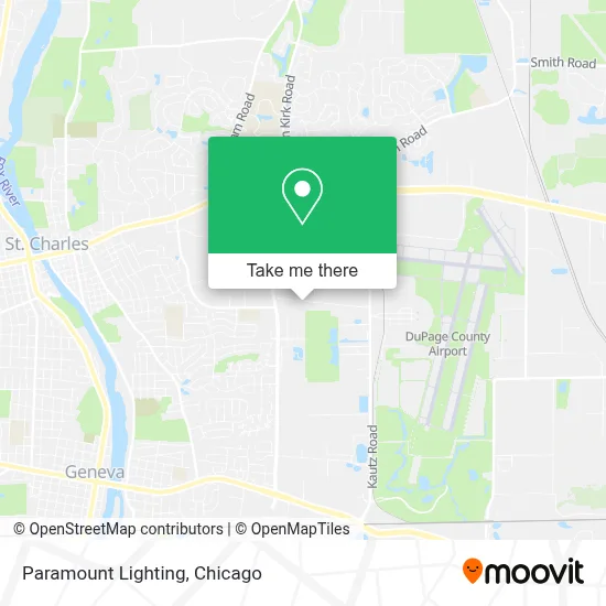 Paramount Lighting map