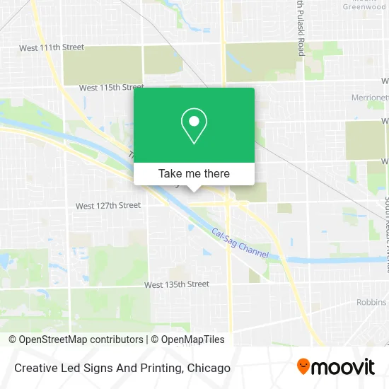 Creative Led Signs And Printing map