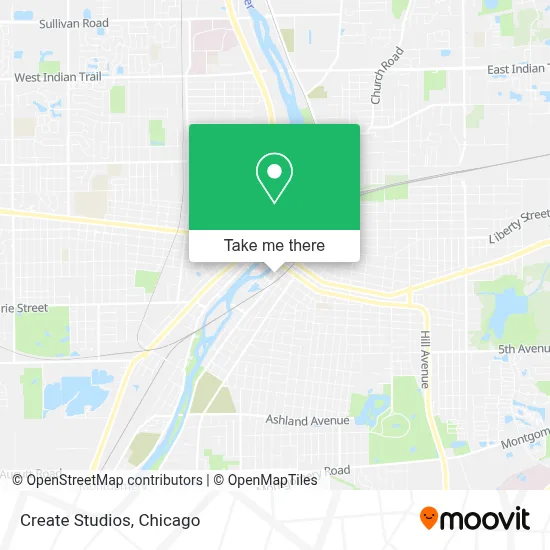 Create Studios map