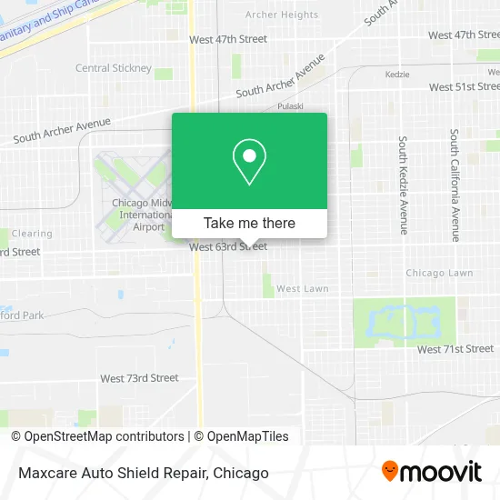 Maxcare Auto Shield Repair map