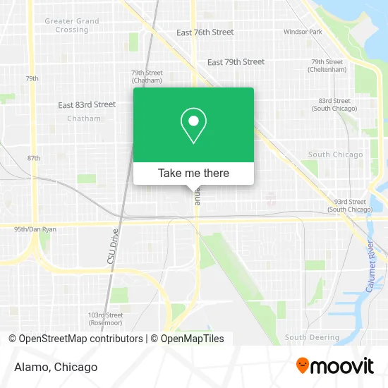 Alamo map