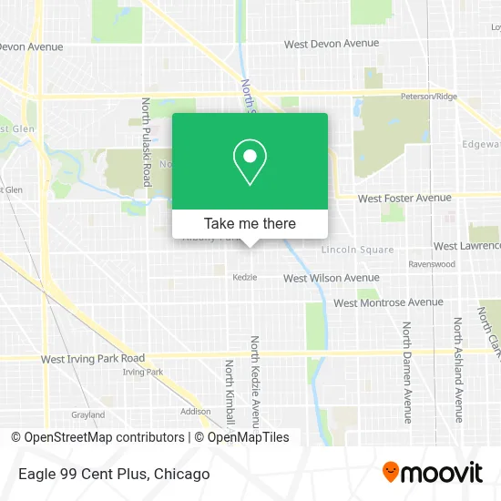 Eagle 99 Cent Plus map