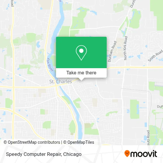 Speedy Computer Repair map