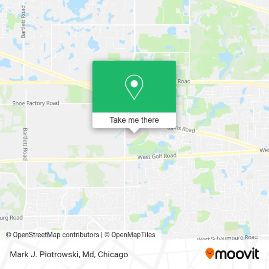 Mark J. Piotrowski, Md map